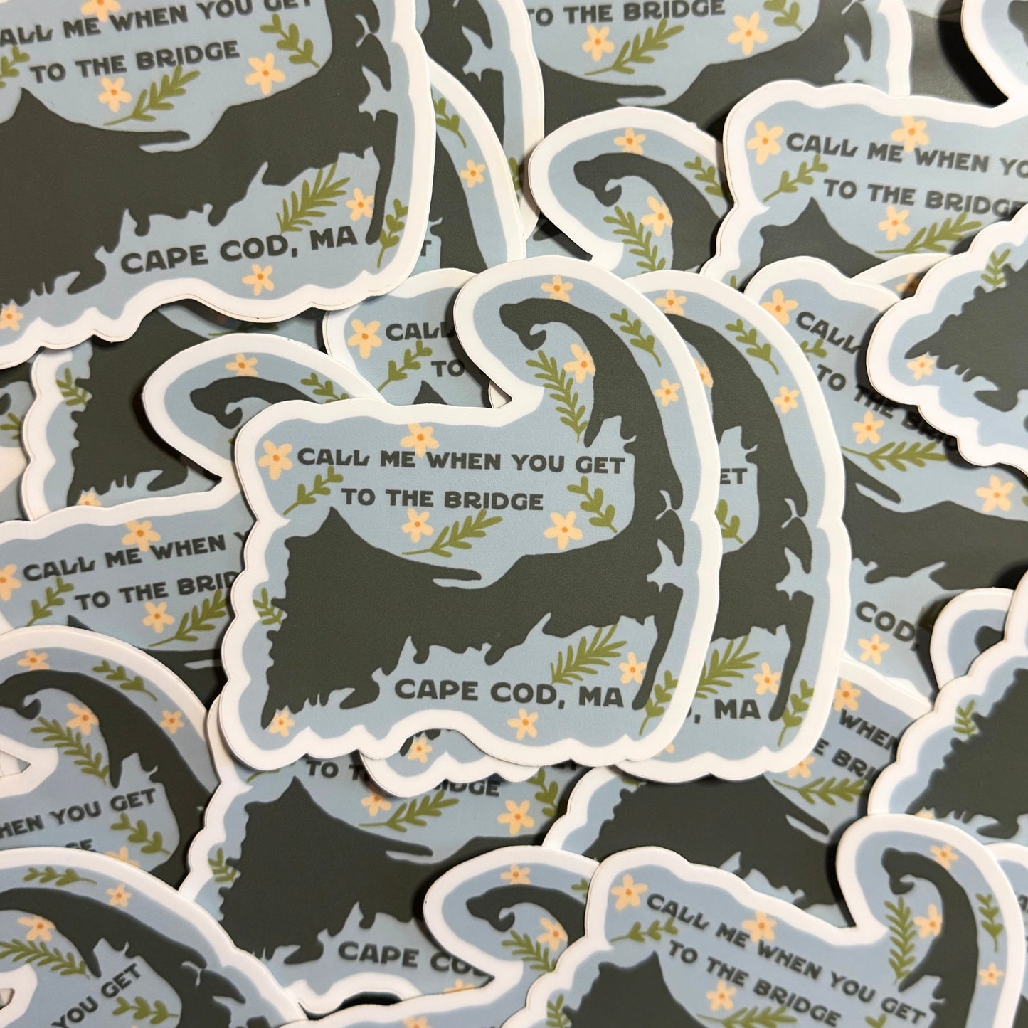 Call Me When You Get To The Bridge Sticker