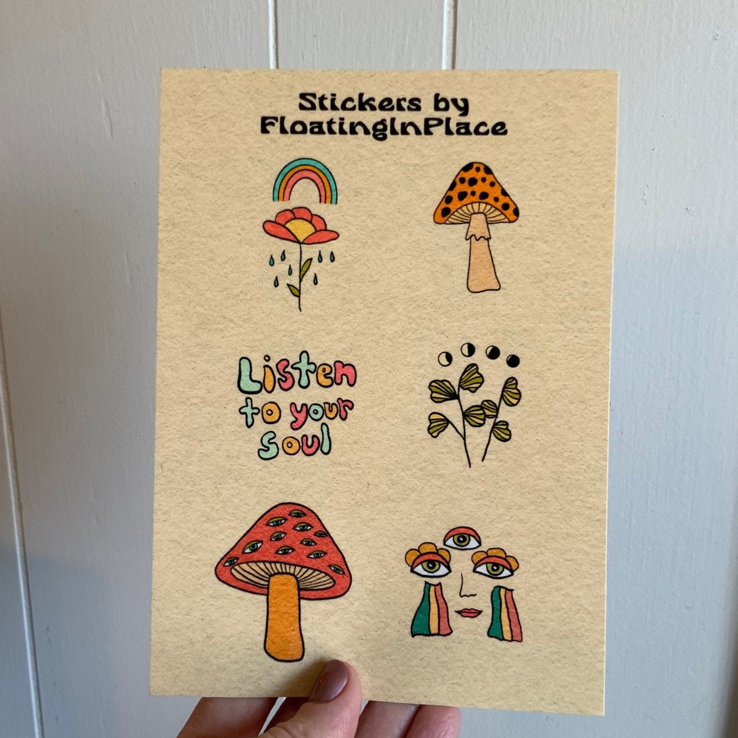 Funky Sticker Sheet