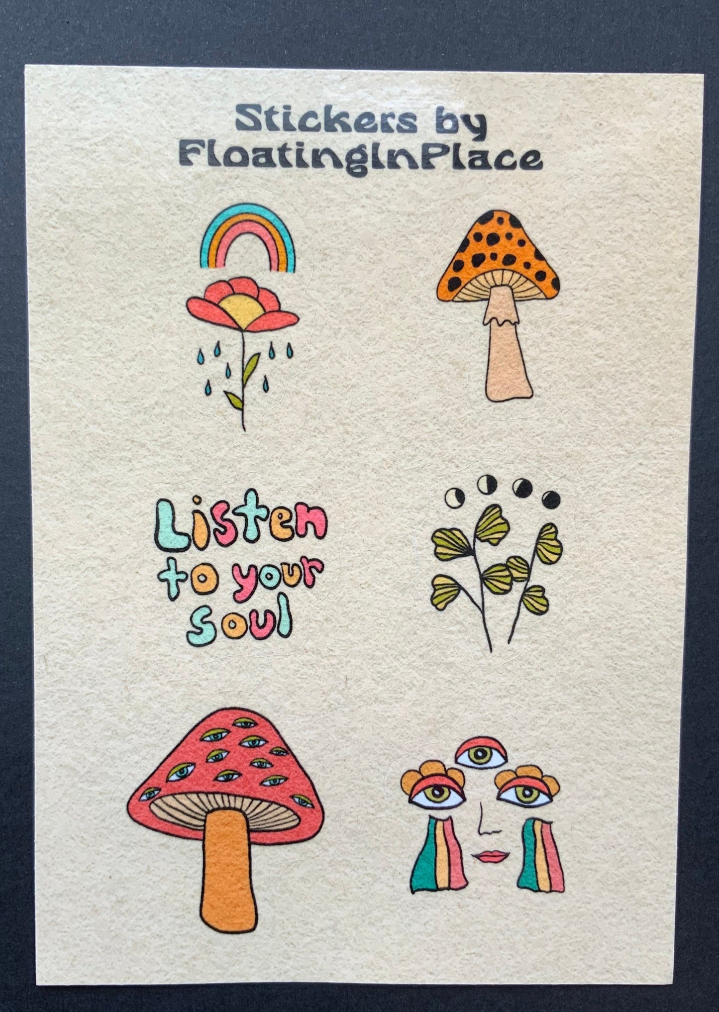 Funky Sticker Sheet