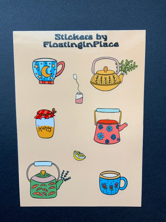 Tea Sticker Sheet