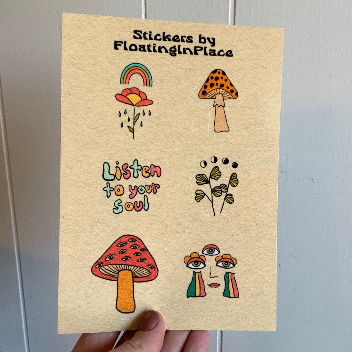 Funky Sticker Sheet