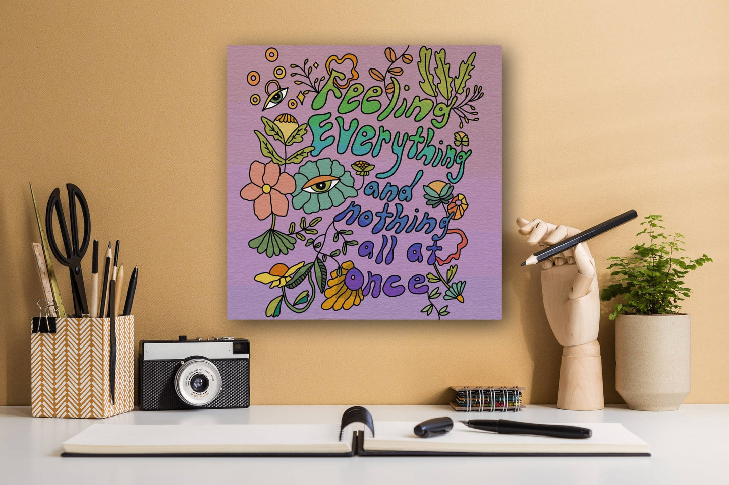 Feeling Everything and Nothing Print