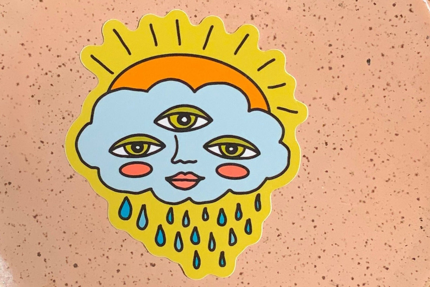Cute Cloud Sticker